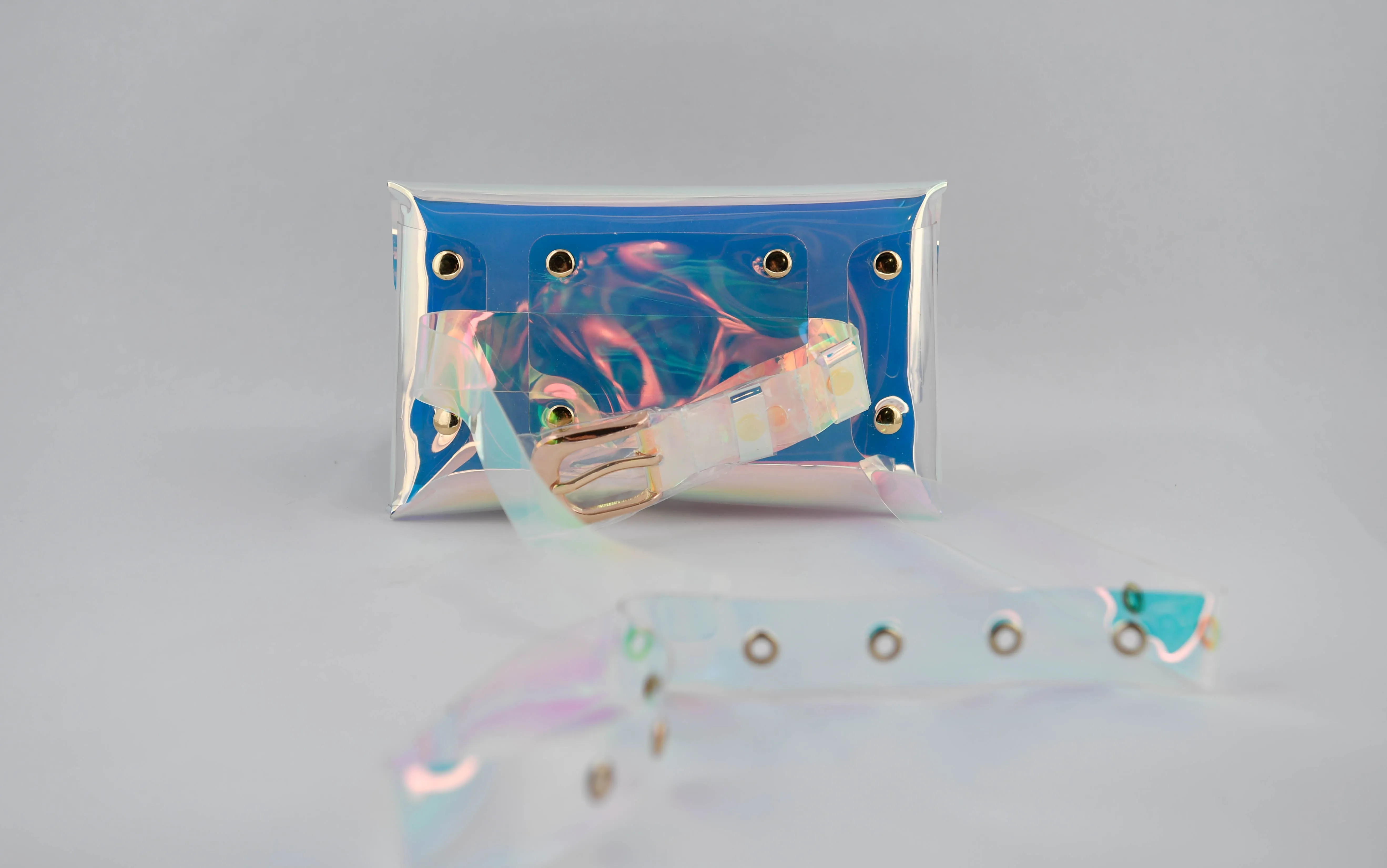 Delta Phi Epsilon Holographic Belted Fanny Pack