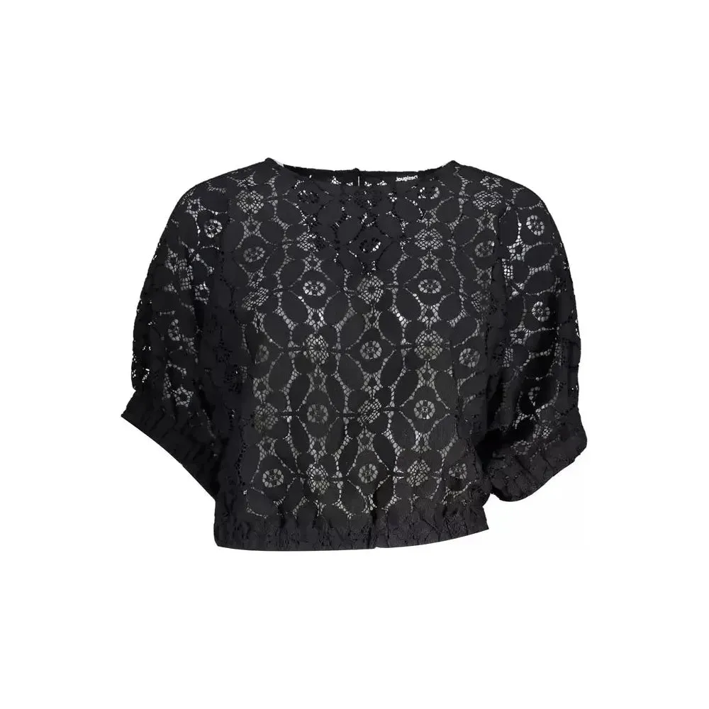 Desigual Black Polyester Women Blouse