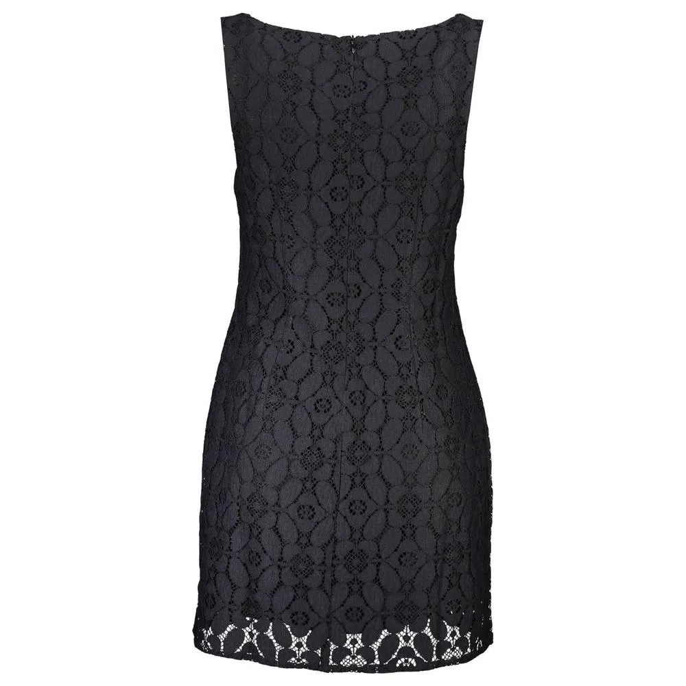 Desigual Black Polyester Women Dress