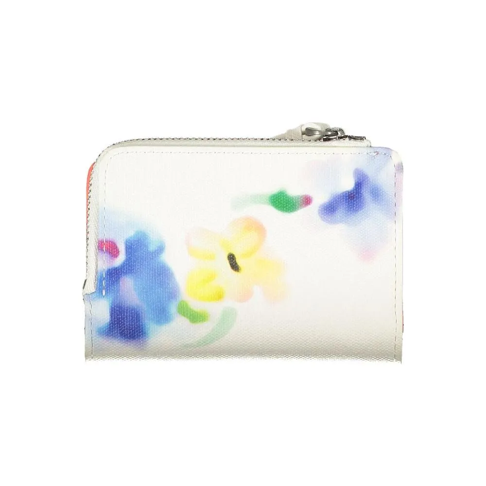 Desigual White Polyester Wallet