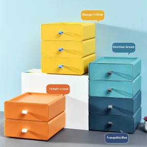 Desktop Storage Box Office Accessories Organizer Drawer