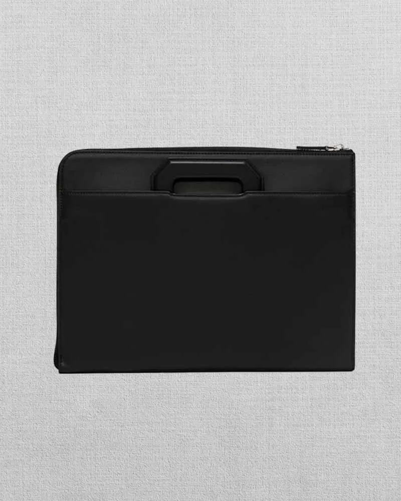 Diamante Portfolio Leather Briefcase