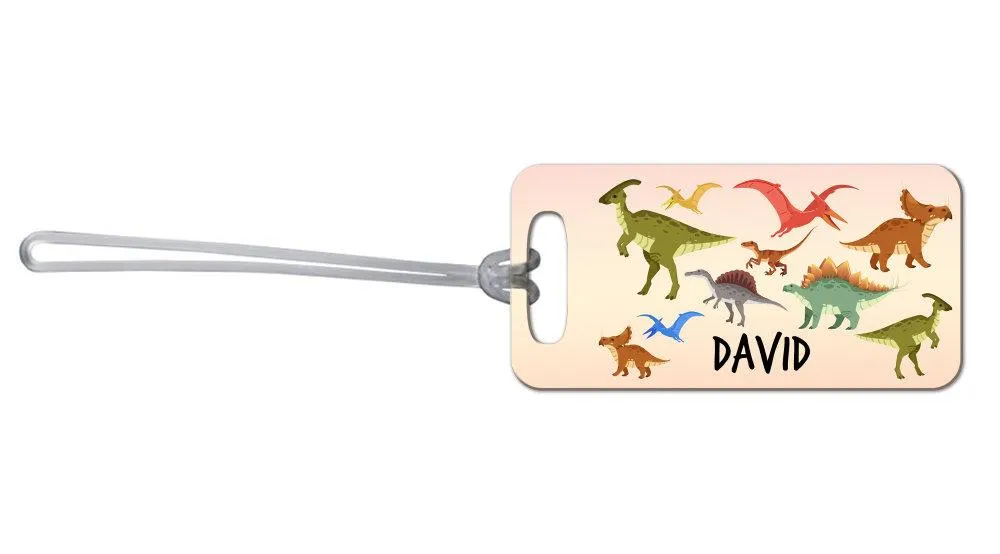 Dinosaur Mix Bag Tag