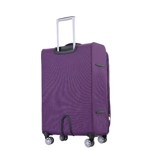 Eagle Dignity Two Tone Light Weight Expandable Suitcase - 25 Inch Medium Size