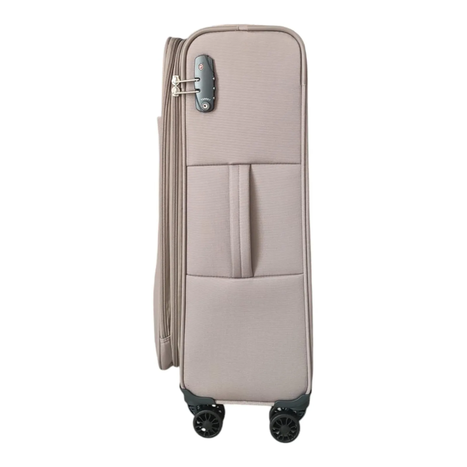 Eagle Lightweight Two-Tone Expandable Suitcase - 24 Inch Medium