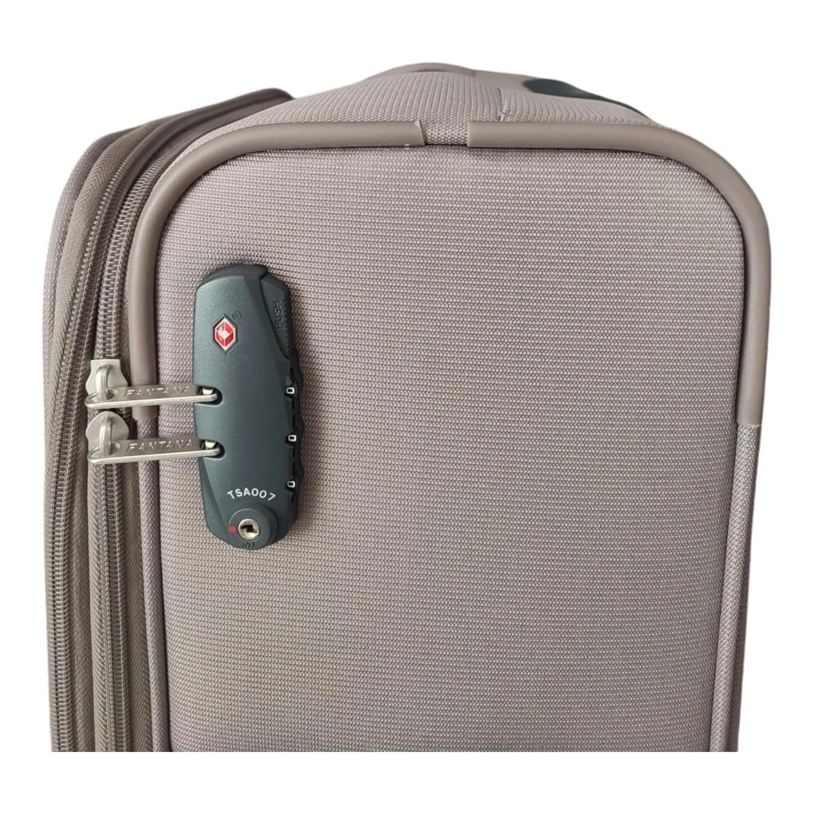 Eagle Lightweight Two-Tone Expandable Suitcase - 24 Inch Medium