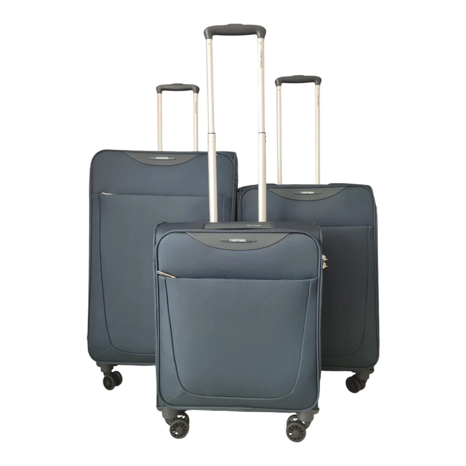 Eagle Lightweight Two-Tone Expandable Suitcase - 24 Inch Medium