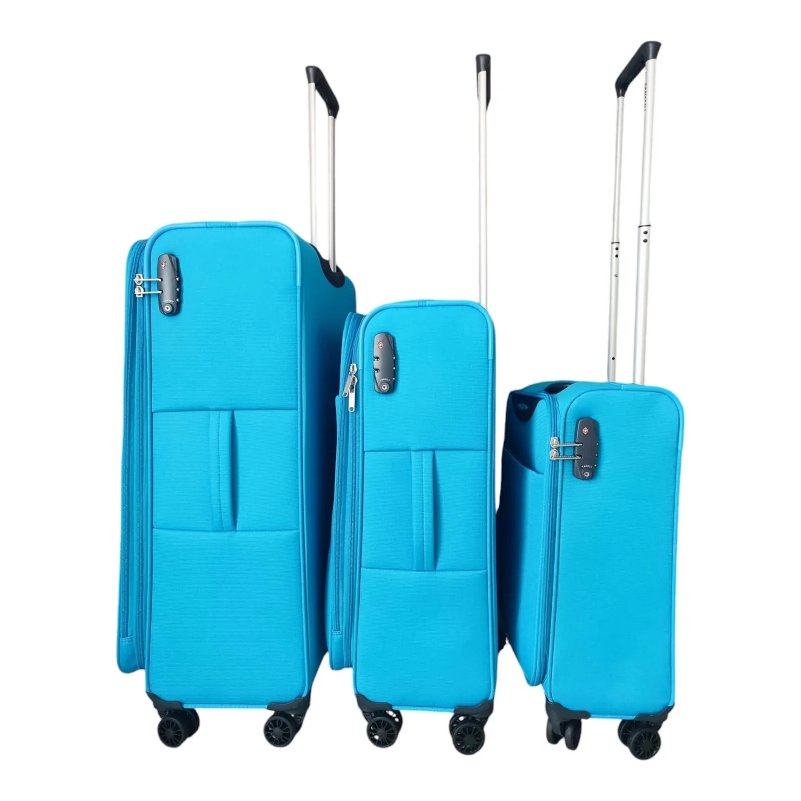 Eagle Lightweight Two-Tone Expandable Suitcase - 24 Inch Medium