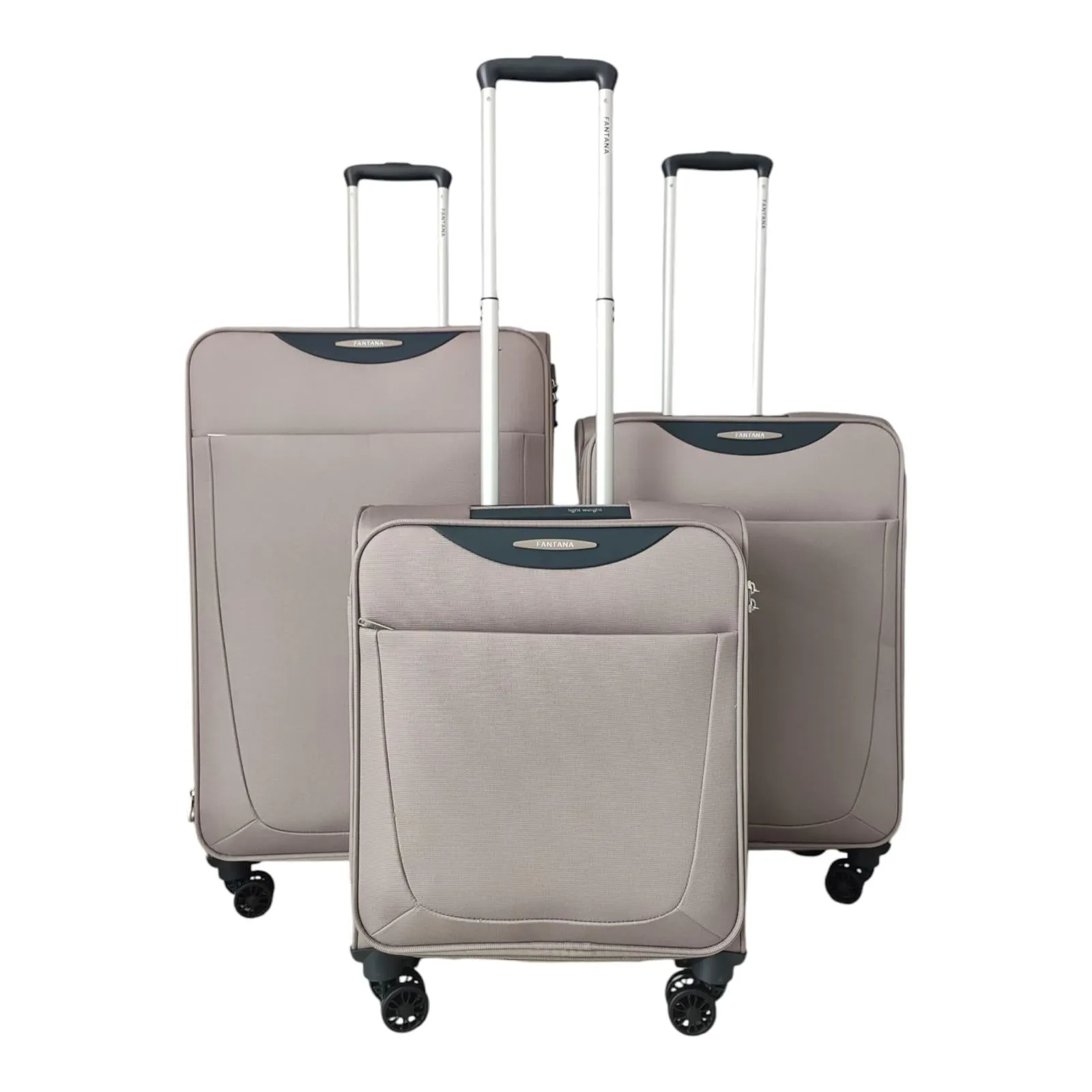 Eagle Lightweight Two-Tone Expandable Suitcase - 24 Inch Medium