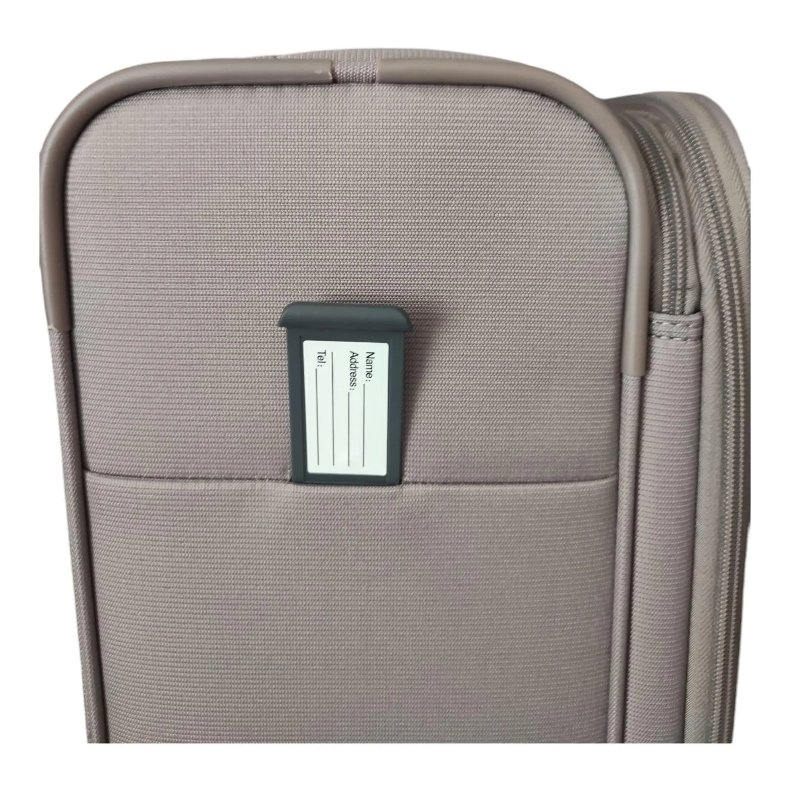 Eagle Lightweight Two-Tone Expandable Suitcase - 24 Inch Medium