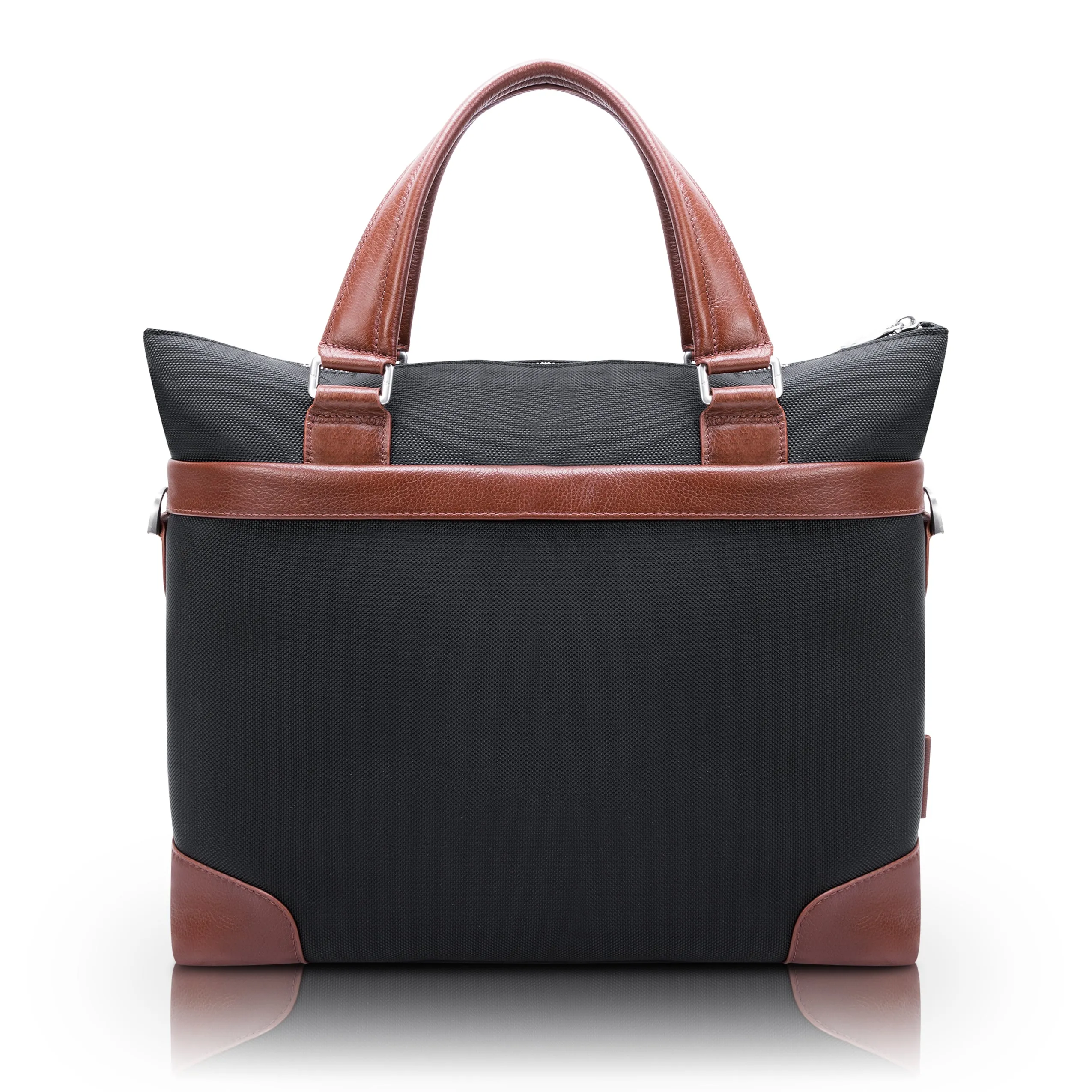 EASTWARD |  15” Nylon Two-Tone Tablet & Laptop Briefcase