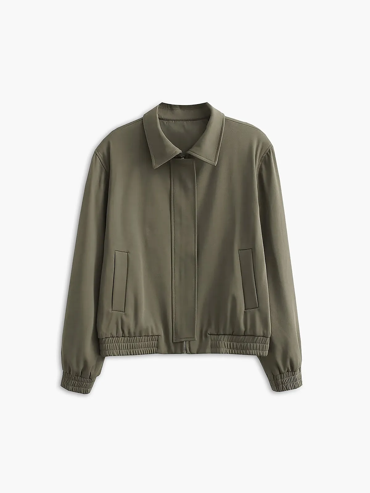 Effortless Charming Bomber Jacket