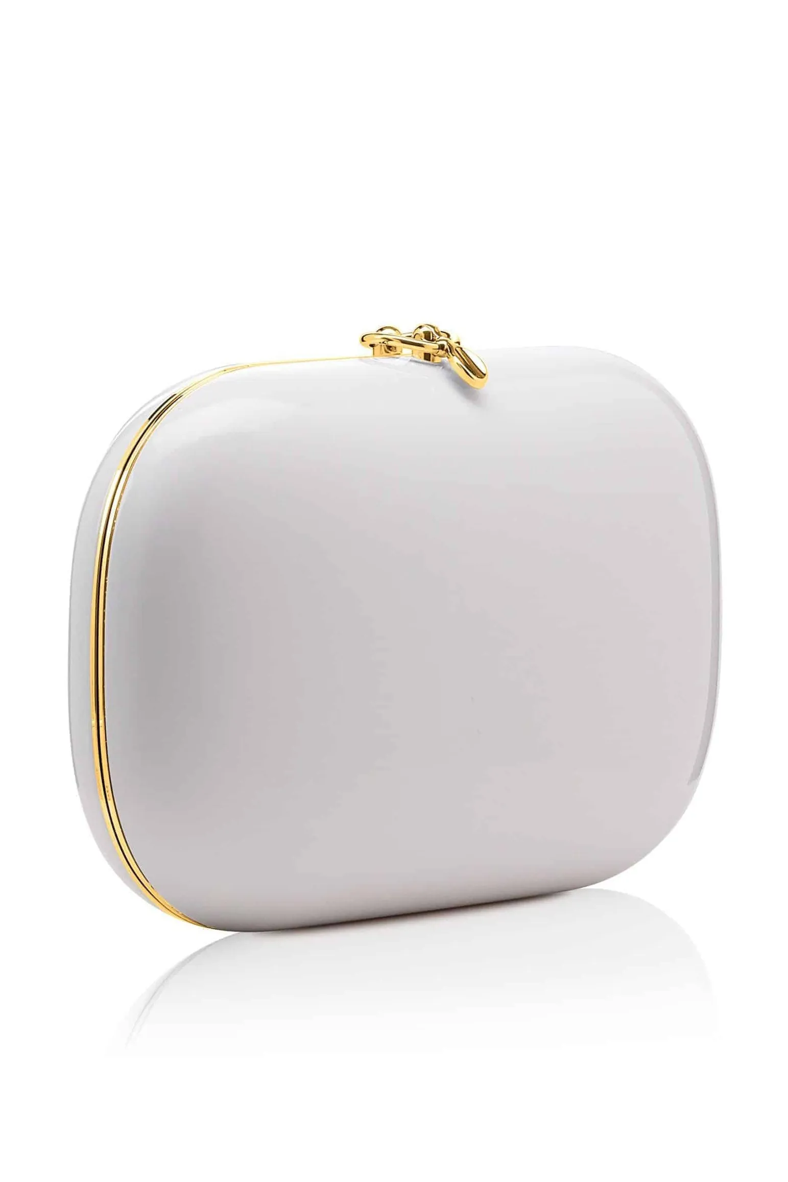 Elina Plus Clutch - Pearl White