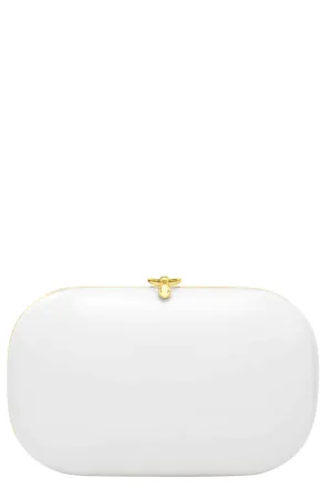 Elina Plus Clutch - Pearl White