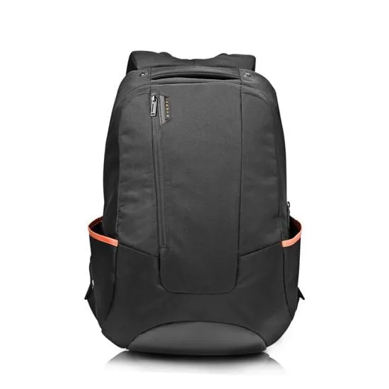 Everki Swift Laptop Backpack, 17'' Elastic Snug-Fit Laptop Compartment, Large Interior Zippered Pocket, Quick Access Zippered Outer Pocket