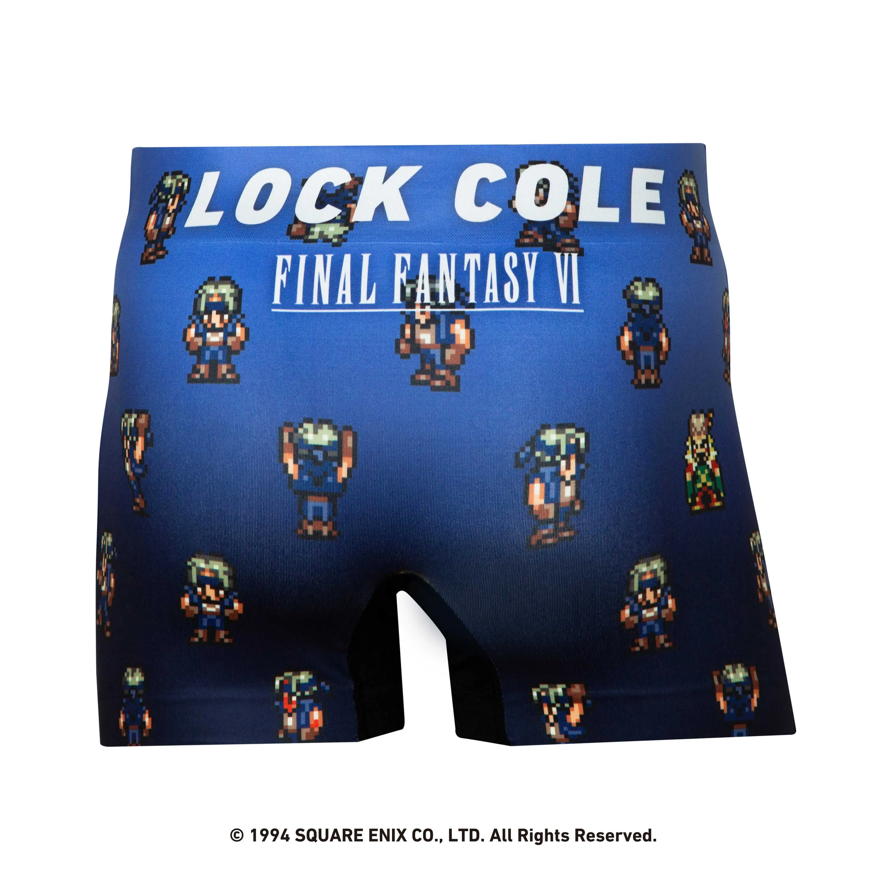 ＜FINAL FANTASY Ⅵ＞LOCK COLE/ロック・コール ファイナルファンタジーⅥ アンダーパンツ メンズ ポリエステルタイプ ボクサーパンツ（アーカイブ商品）