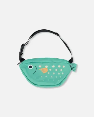 Fish Fanny Pack Green