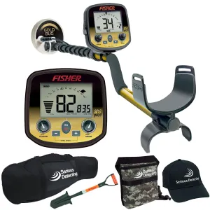 Fisher Gold Bug Pro Metal Detector with 5" DD Search Coil Starter Package