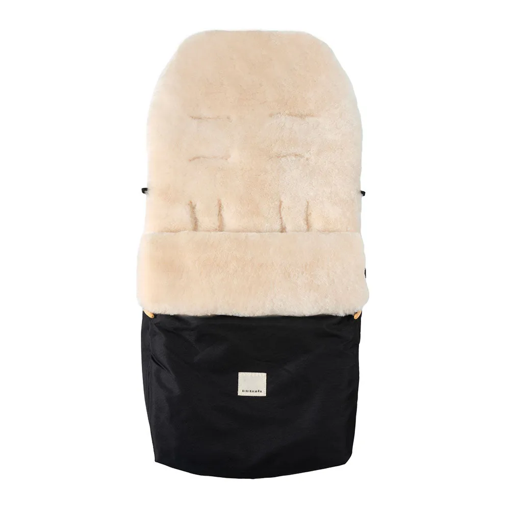 Footmuff - Merino sheepskin - Water-resistant outer