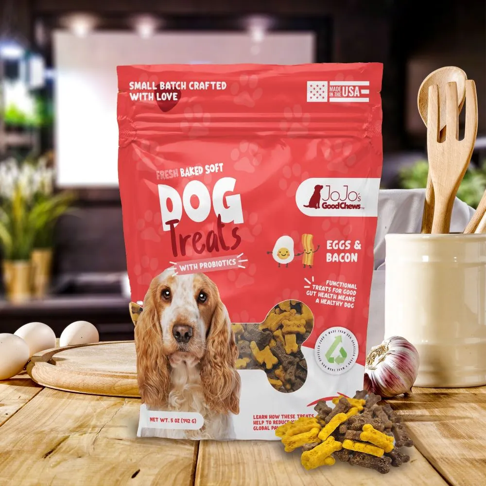 Fresh Baked Eggs & Bacon Soft Dog CHEW TREATS