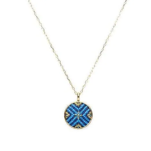 GLOW Arabesque Gold-Plated Charming Necklace