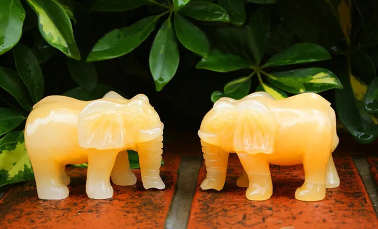 Gorgeous Topaz Elephants!