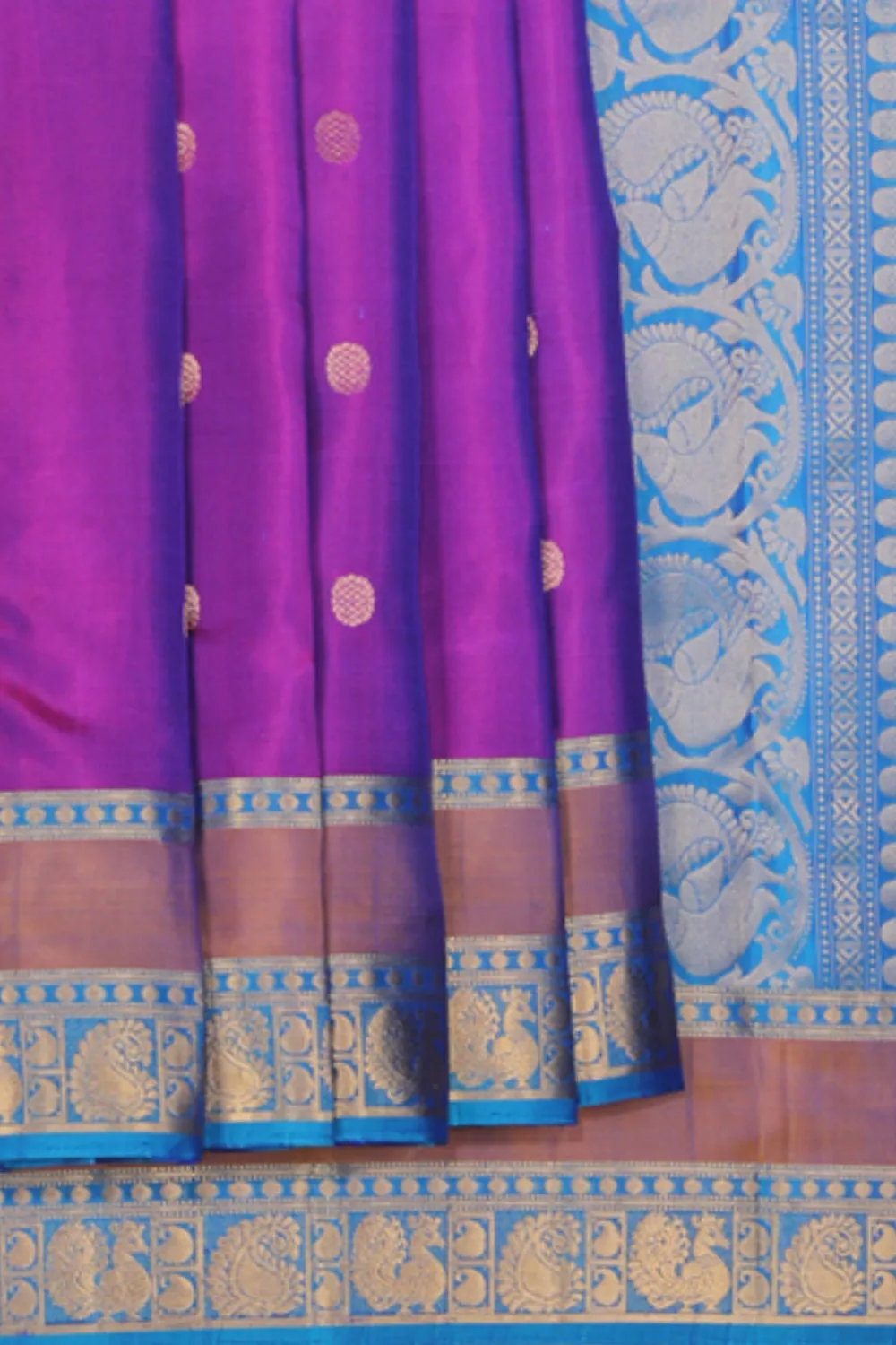 Gorgeous Violet Saree