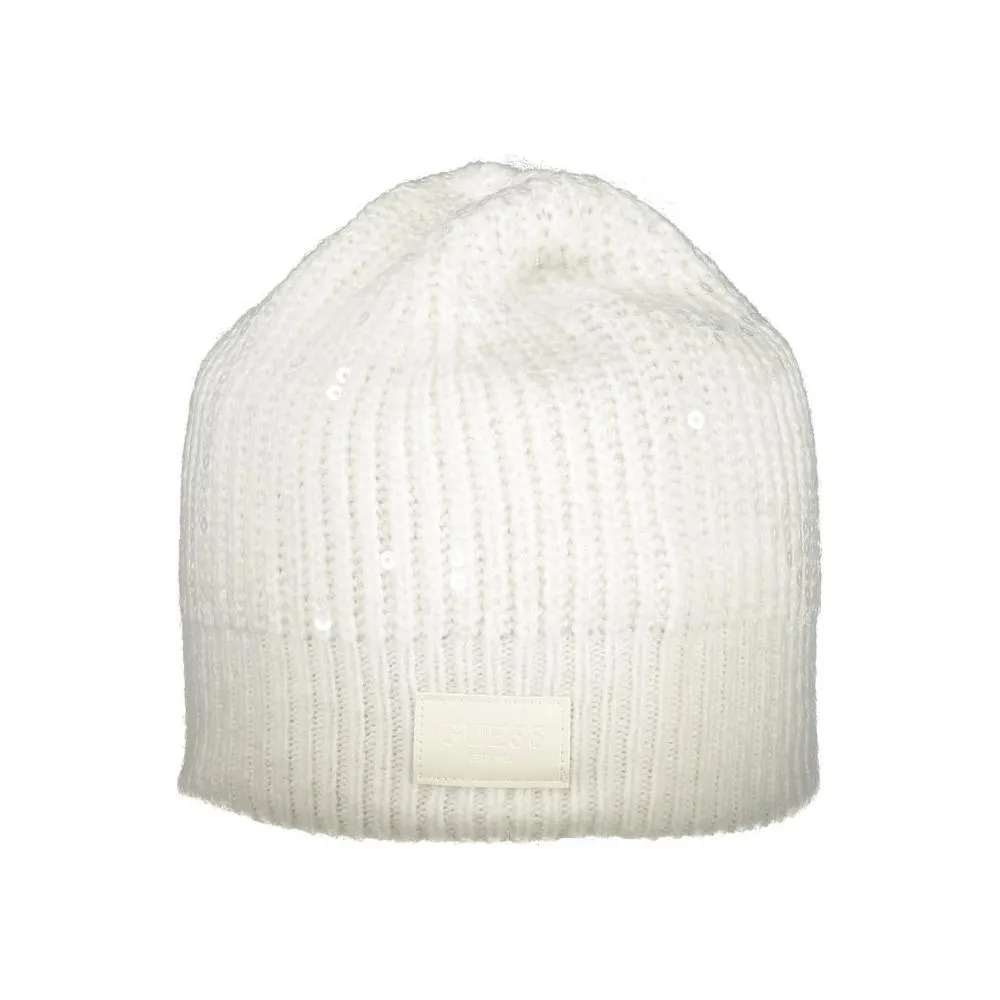 Guess Jeans White Polyester Hat