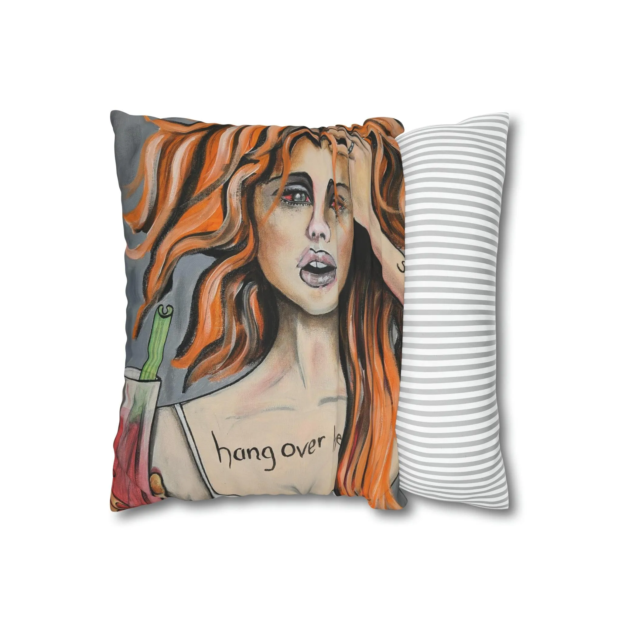 Hangover - Spun Polyester Pillowcase