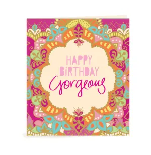 Happy Birthday Gorgeous Gift Tag