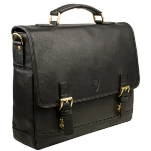 Hunter 15" Laptop Compatible Leather Briefcase