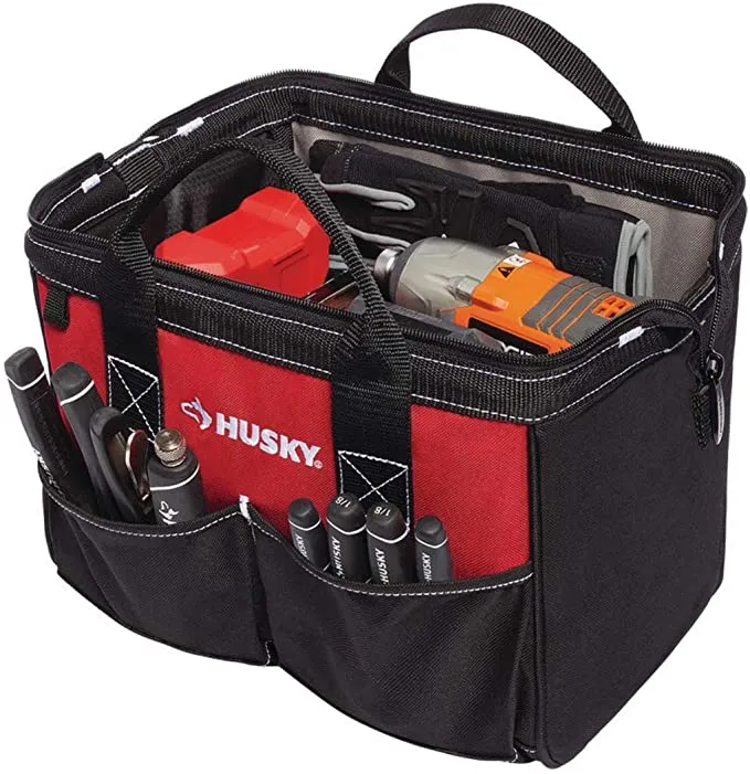 Husky - Tool Bag Combo in Red - 18" 15" and 12"  #82165N17