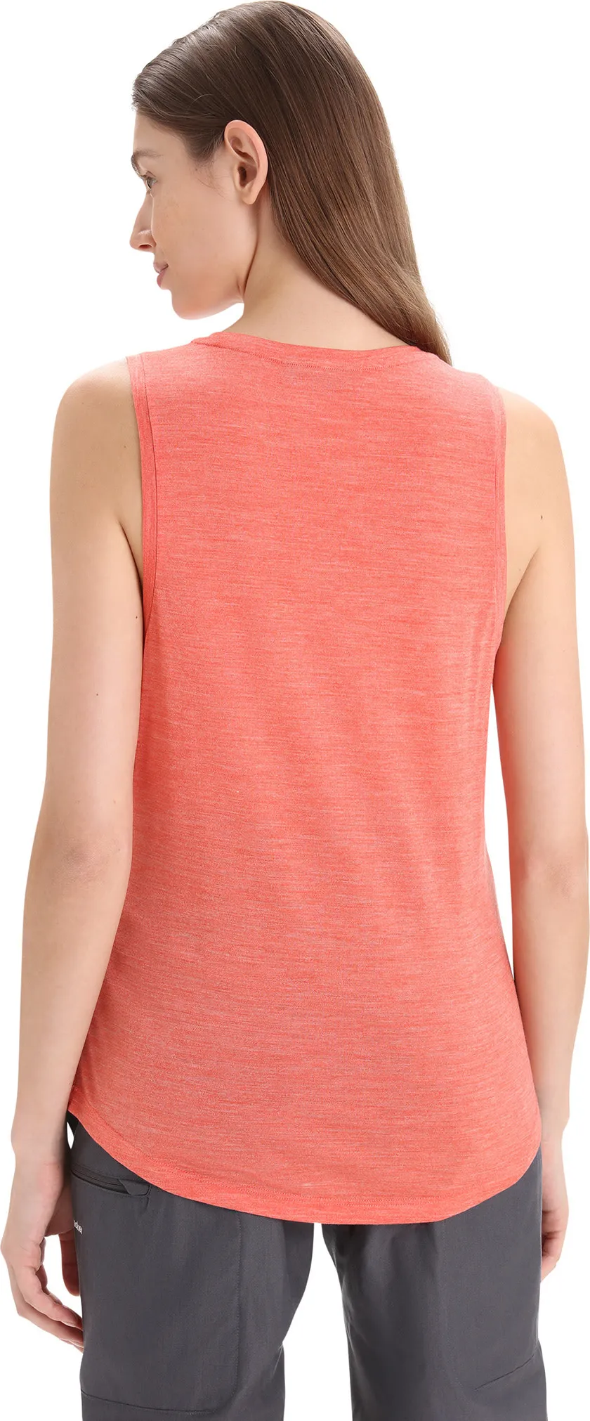 Icebreaker Women&#x27;s Sphere II Tank Vibrant Earth Heather | Buy Icebreaker Women&#x27;s Sphere II Tank Vibrant Earth Heather here | Outnorth