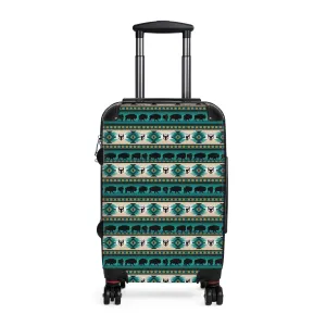 Indigenous Print Suitcase