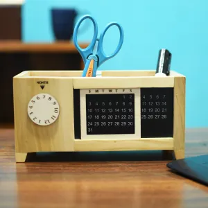 IVEI Stationery Holder with Perpetual Calendar