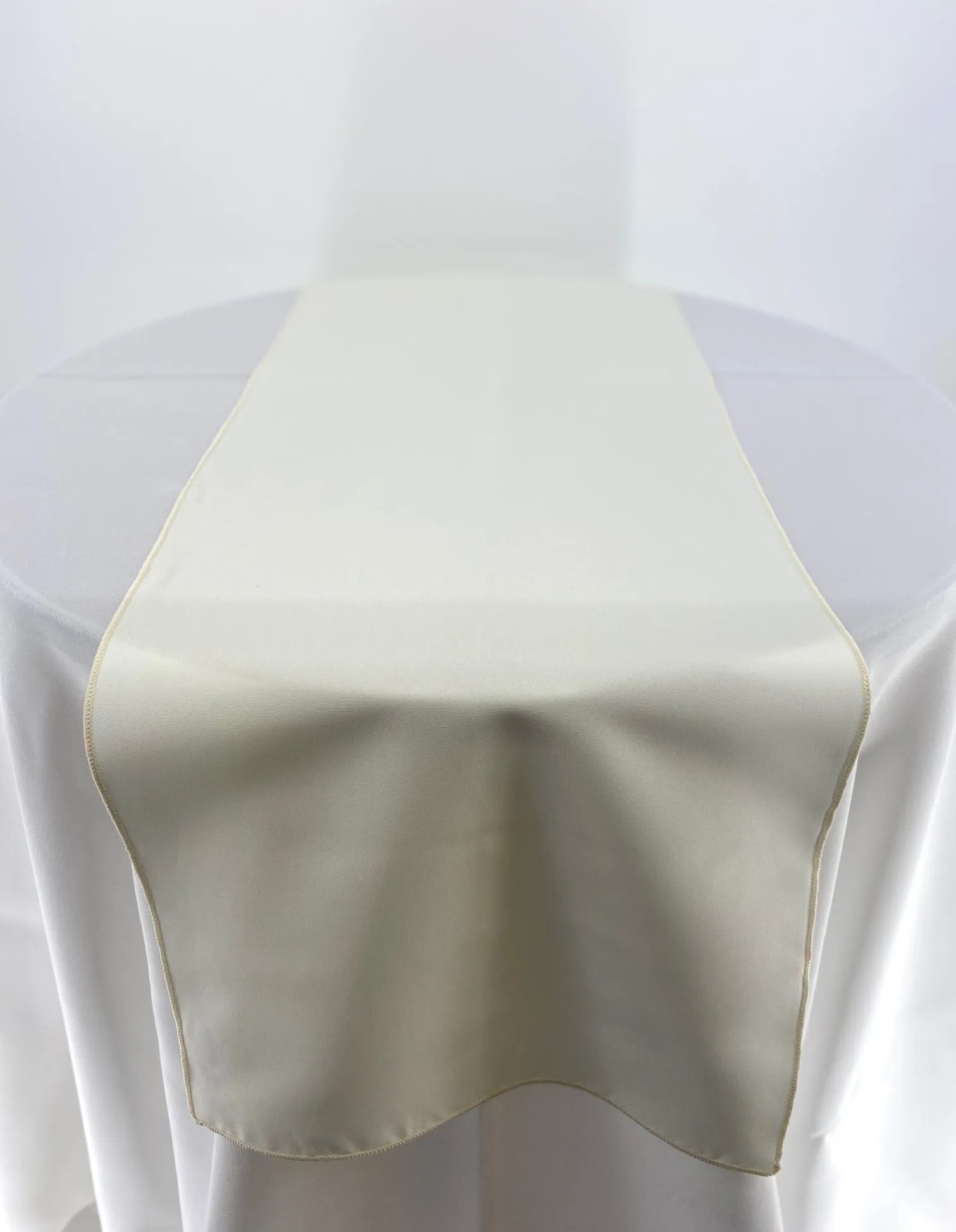 Ivory Polyester Table Runners