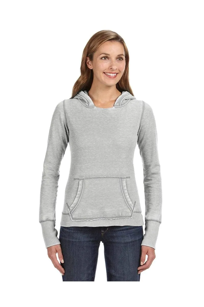 J America JA8912: Ladies' Zen Pullover Fleece Hood