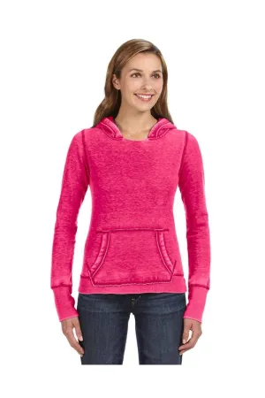 J America JA8912: Ladies' Zen Pullover Fleece Hood