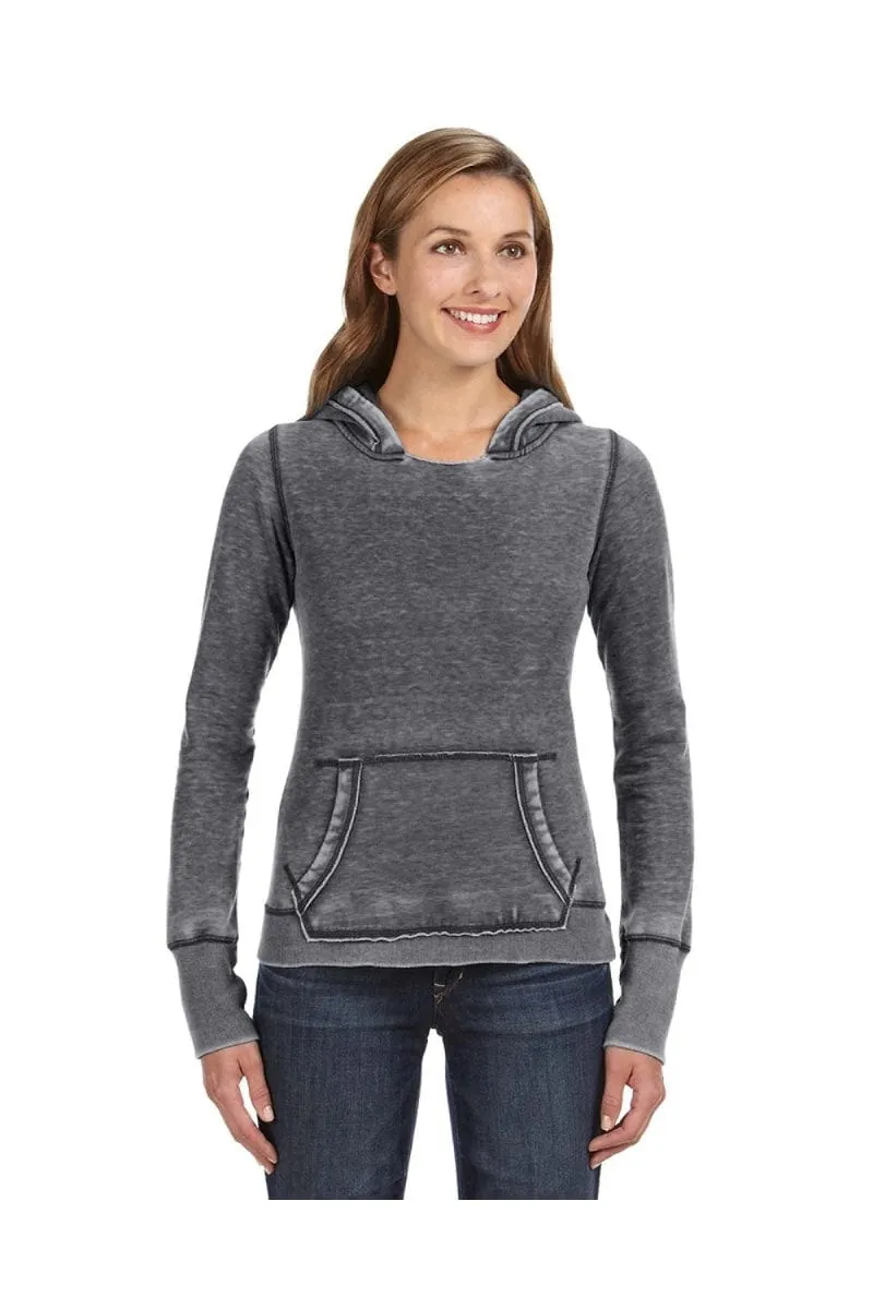 J America JA8912: Ladies' Zen Pullover Fleece Hood