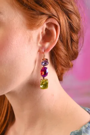 Jewell Earrings - Vibrant Multi