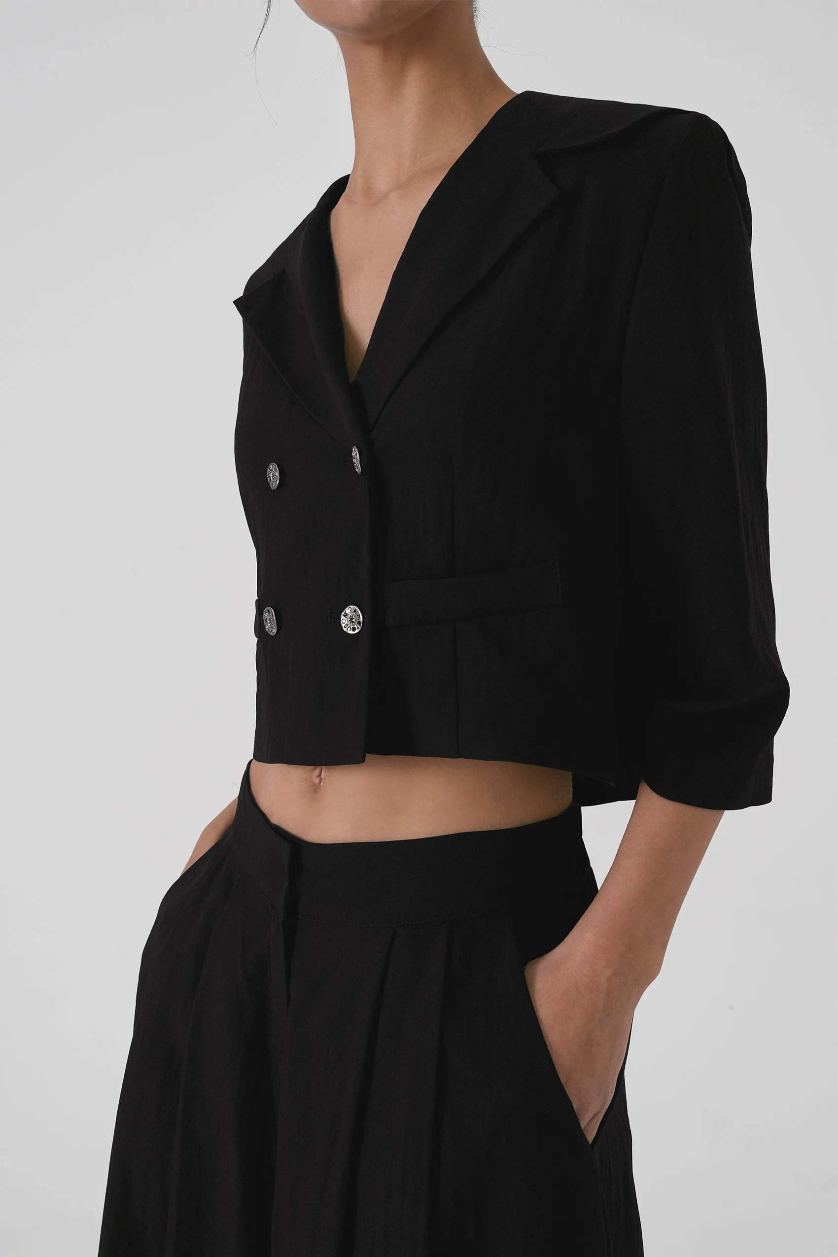 Karina Cropped Shirt