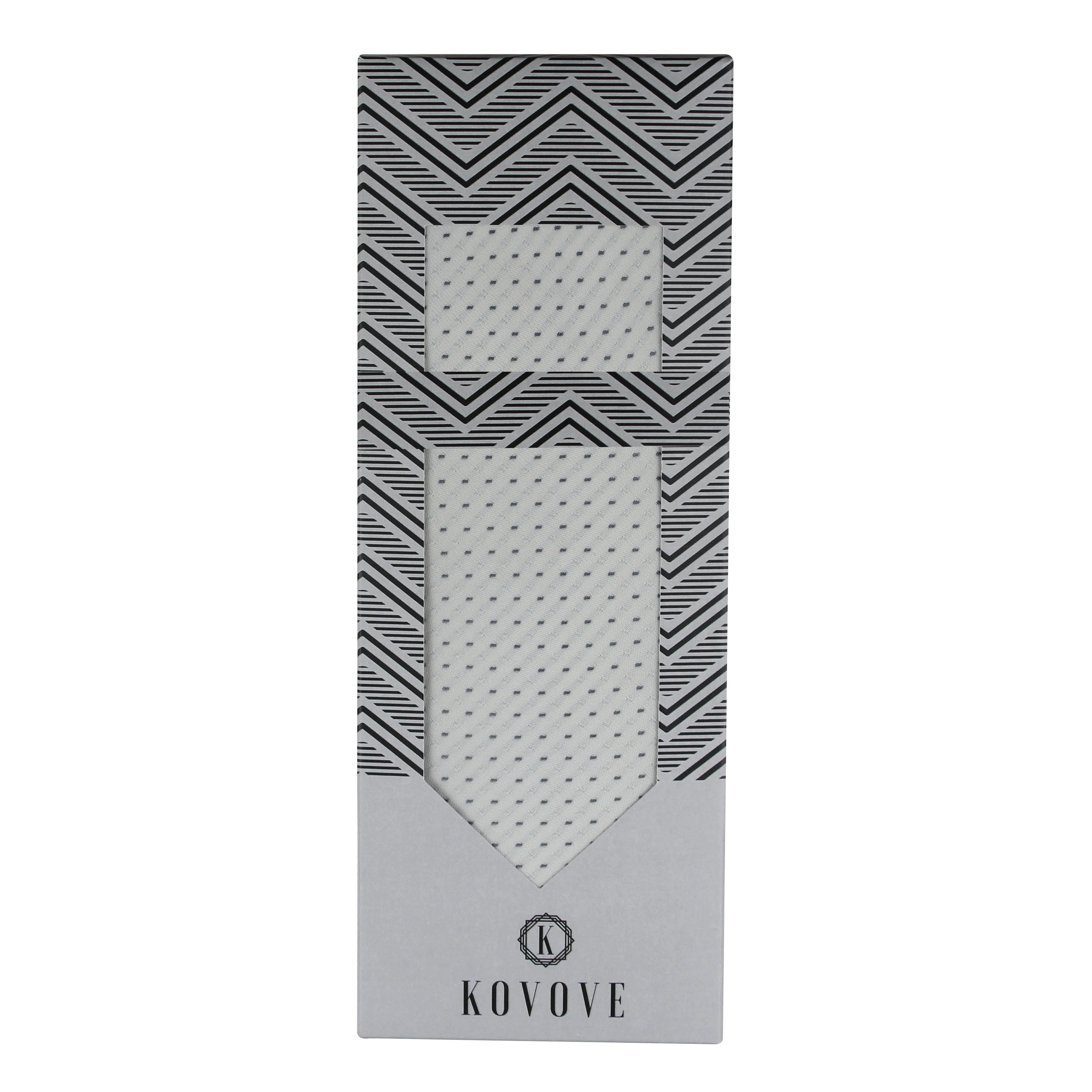 Kavove The Abstract Dash Line White Gift Box For Men