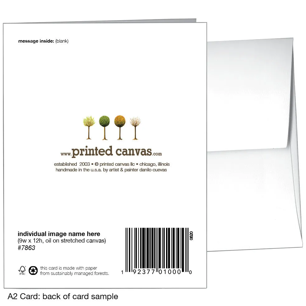 King Protea, Greeting Card (7408)