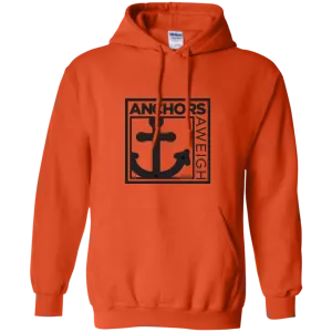 “Know Your Boat” – Anchor - Black on Pullover Hoodie 8 oz