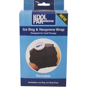 Koolpak Ice Bag & Neoprene Wrap - 20.5cm x 75.5cm