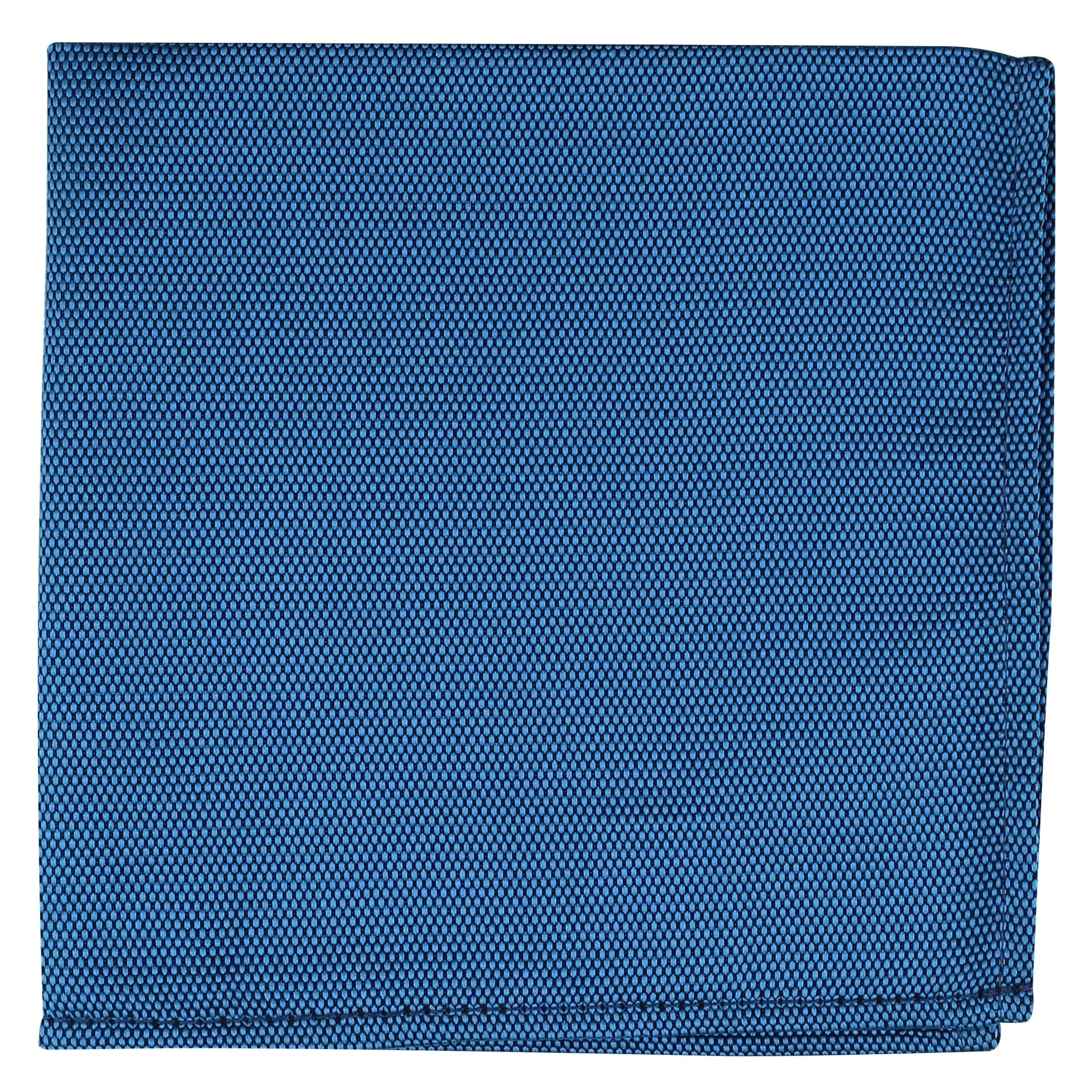 Kovove The Twining Dash Blue Pocket Square For Men