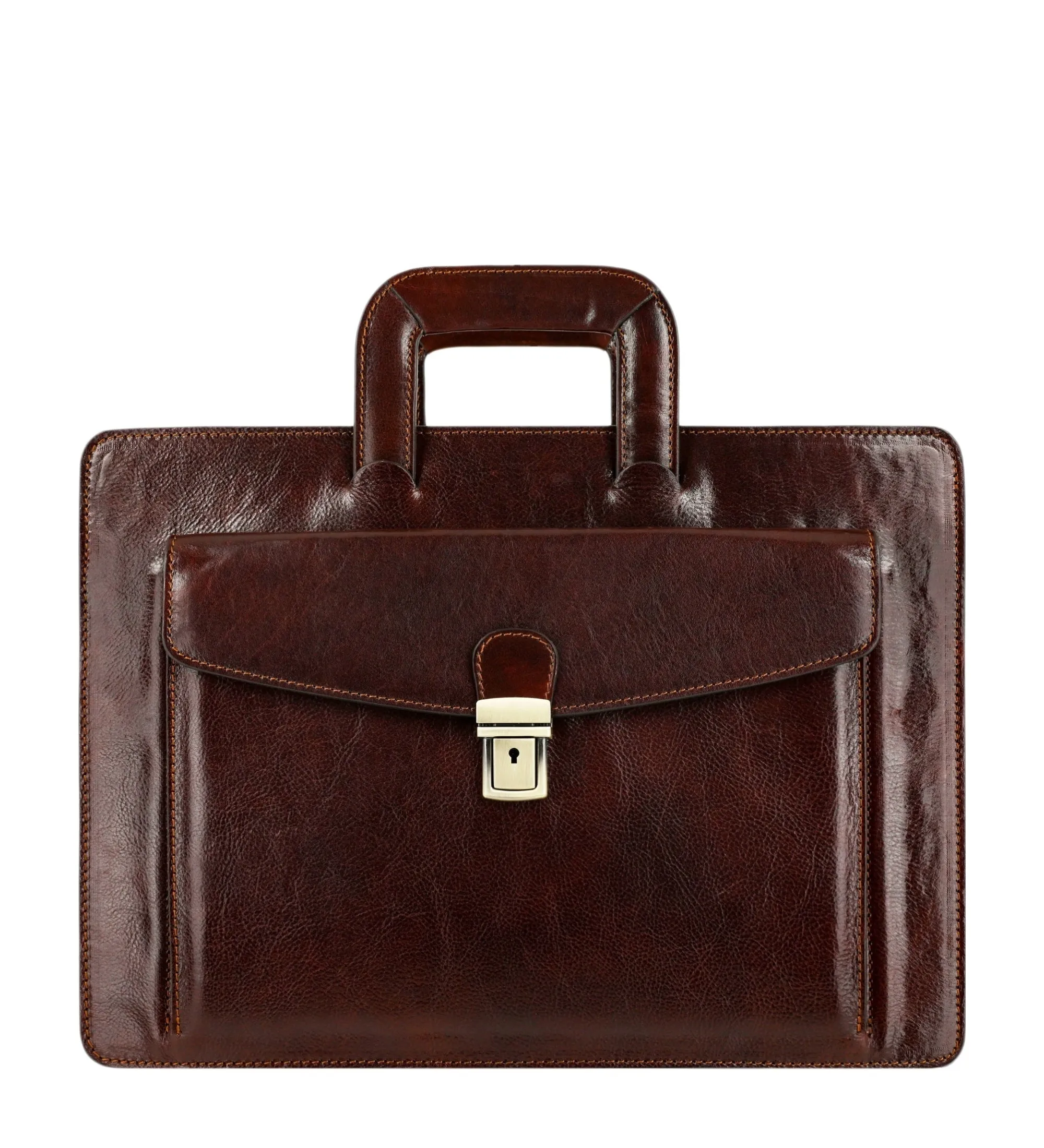 Leather Briefcase - The Tempest