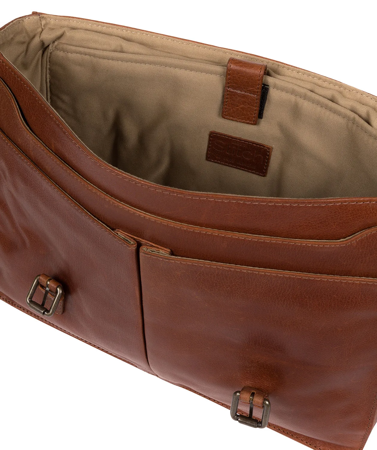 'Lorton' Treacle Leather Briefcase