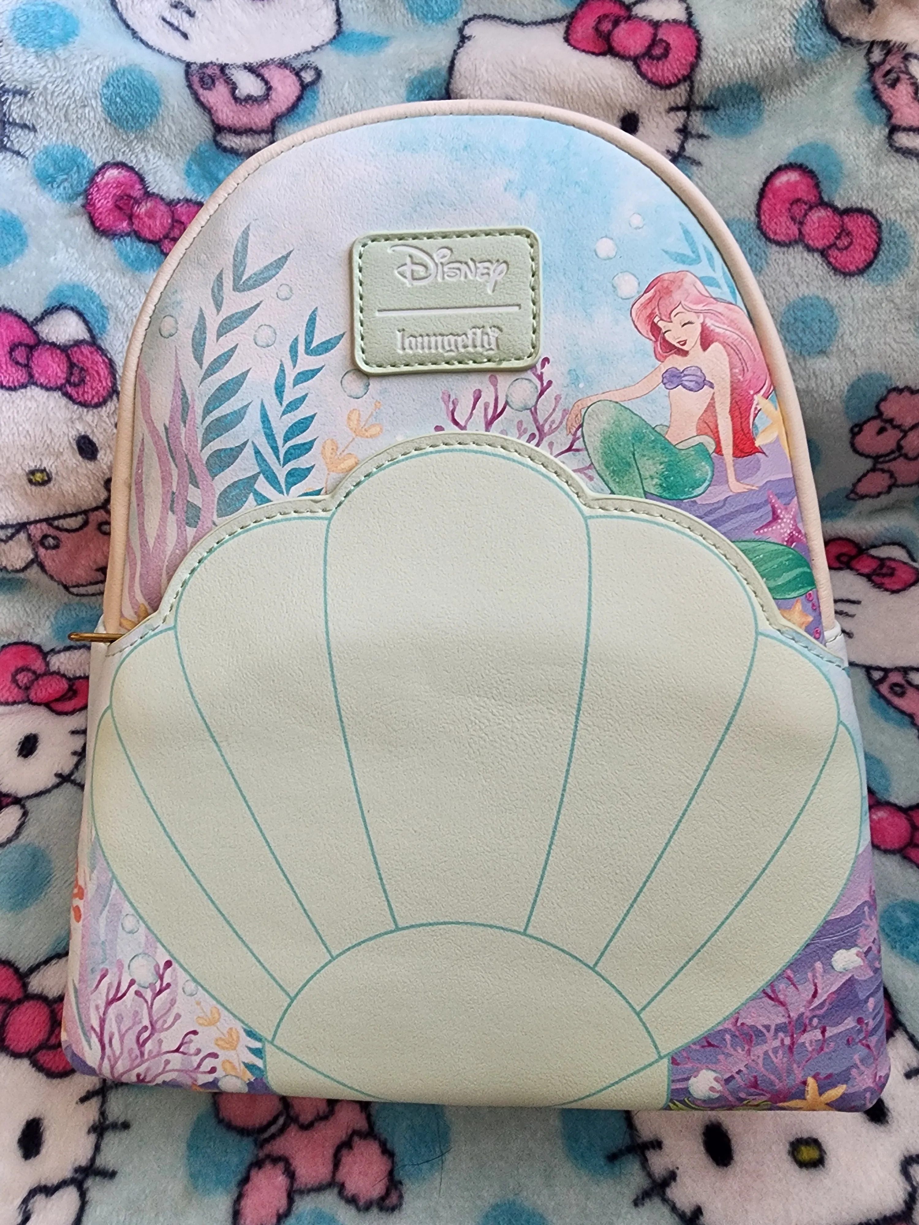 Loungefly Disney Little Mermaid Shell Backpack