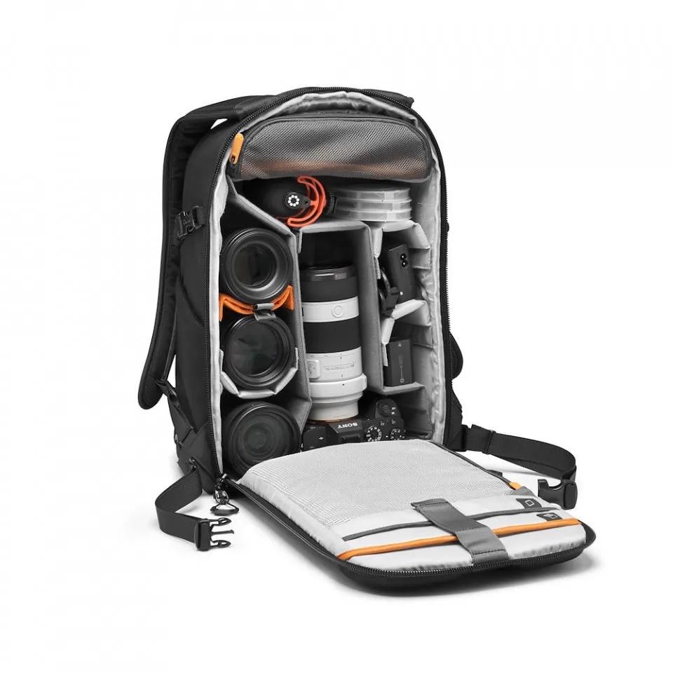 Lowepro Flipside Backpack 300 AW III Bag for Camera, Lens, 13" Laptop and 10" Tablet, Compact Tripod